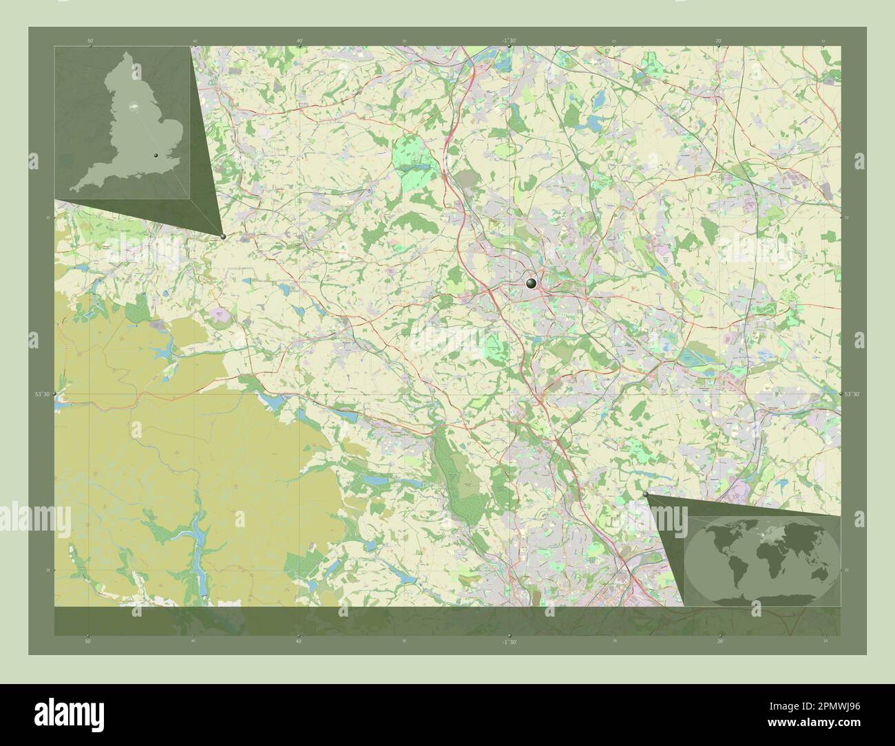 Barnsley map hires stock photography and images Alamy