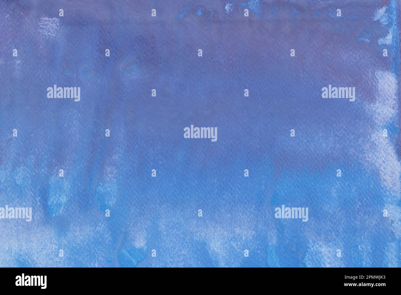 blue and lilac colors painted on paper background texture Stock Photo