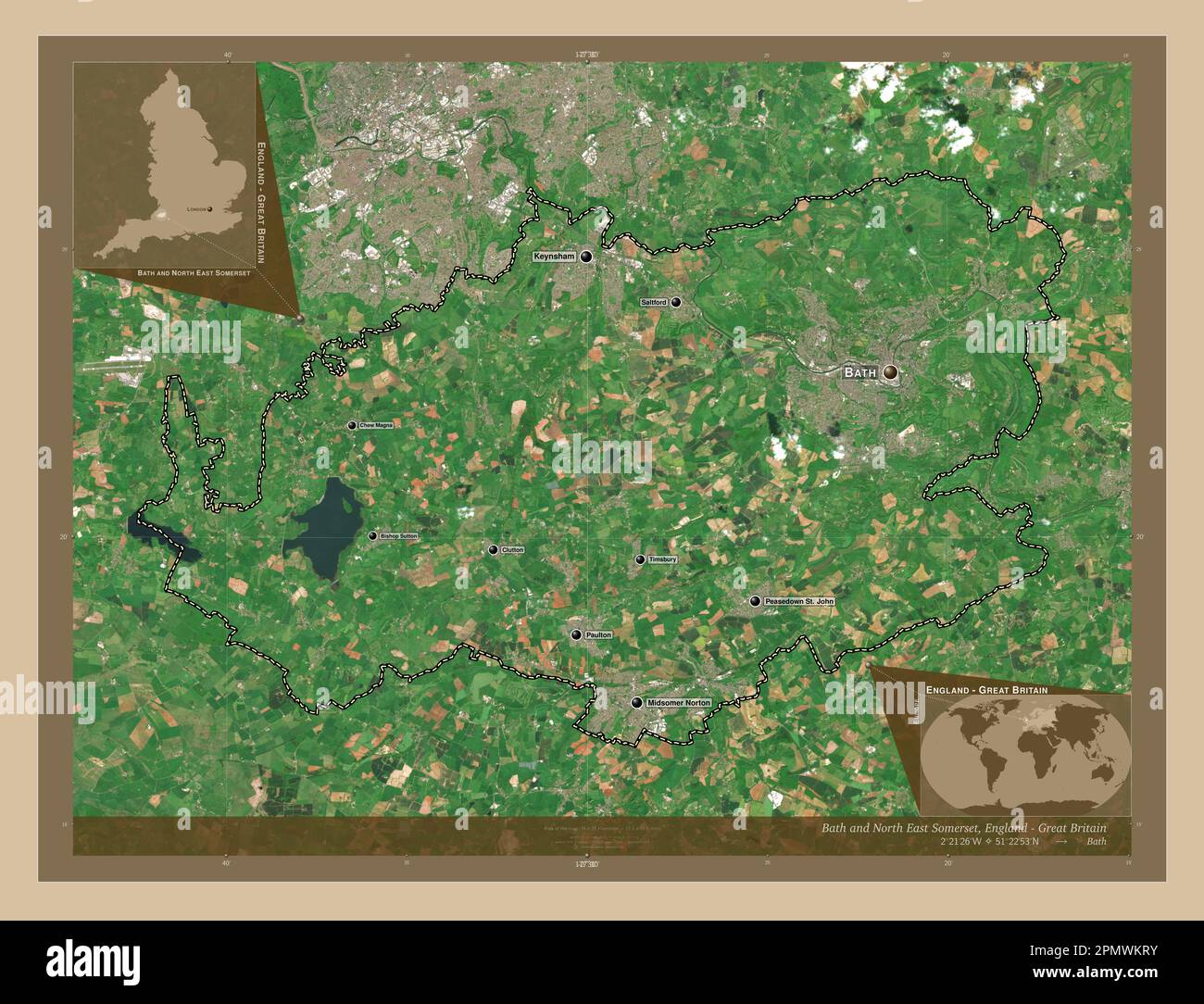 Bath and North East Somerset, unitary authority of England Great