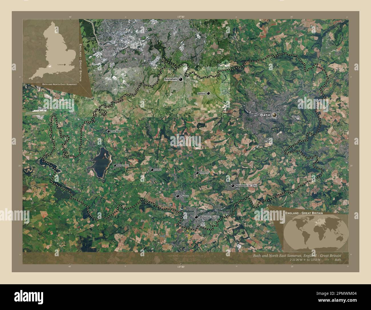 Bath And North East Somerset, Unitary Authority Of England - Great ...