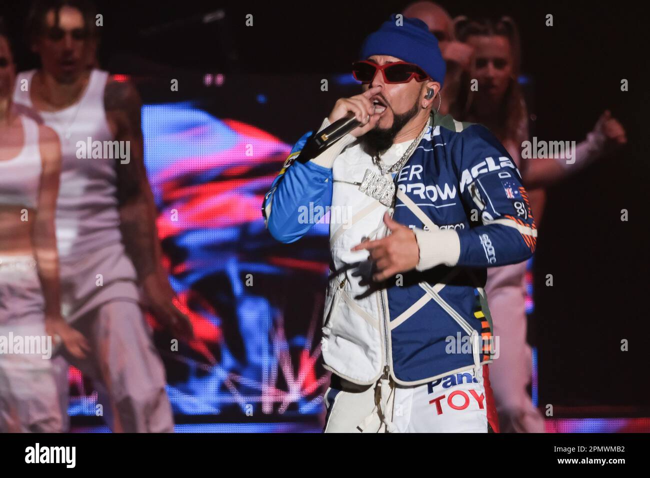 Madrid, Spain. 15th Apr, 2023. Singer Llandel Veguilla Malavé better