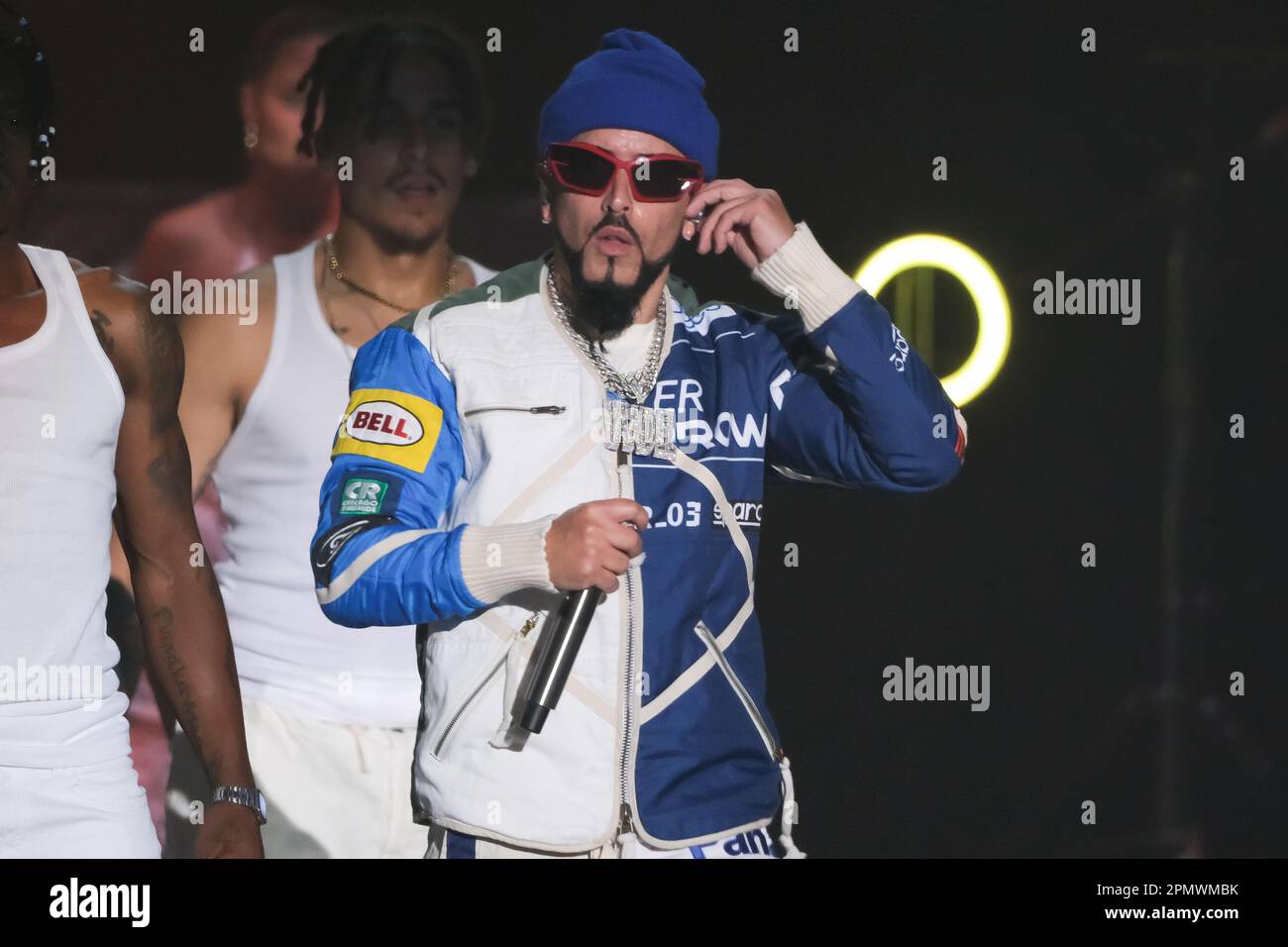 Madrid, Spain. 15th Apr, 2023. Singer Llandel Veguilla Malavé better