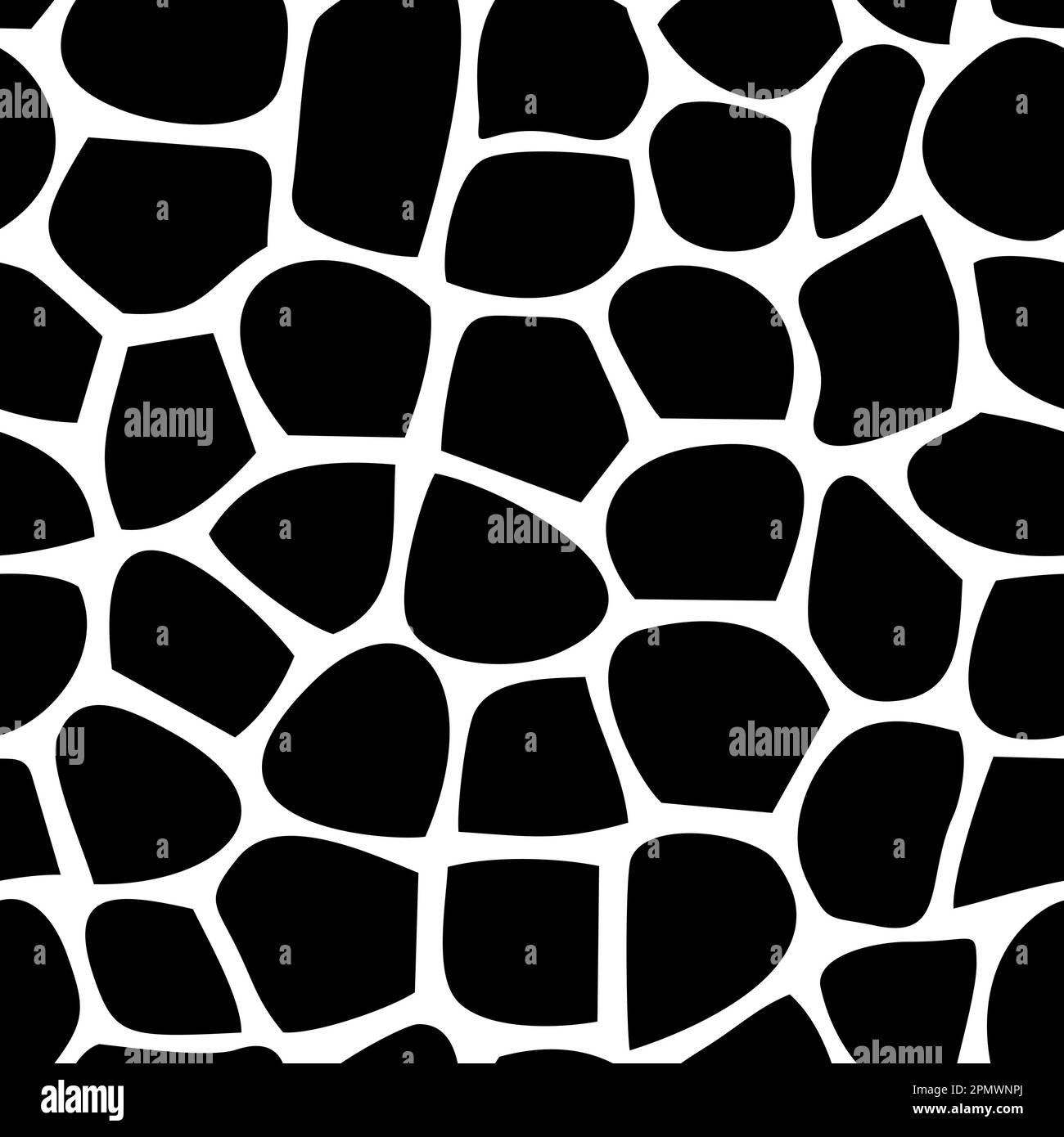 Stone or Animal fur pattern. Seamless vector. Seamless on all four sides. Endless pattern size possible. Stock Vector