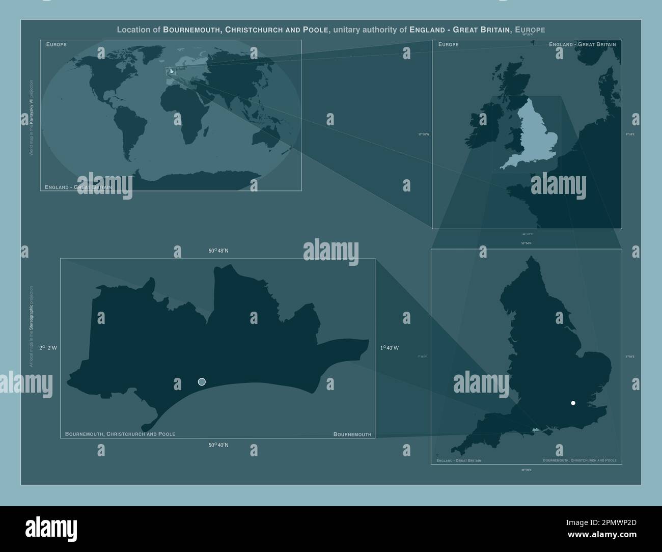 Bournemouth, Christchurch and Poole, unitary authority of England