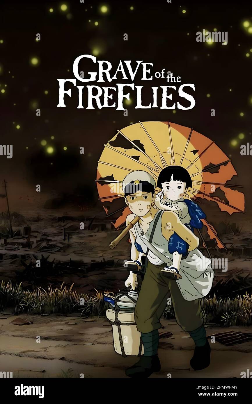 Grave of the fireflies poster hi-res stock photography and images