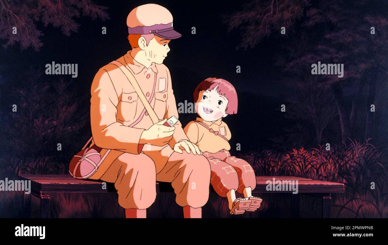 Grave of the fireflies poster hi-res stock photography and images