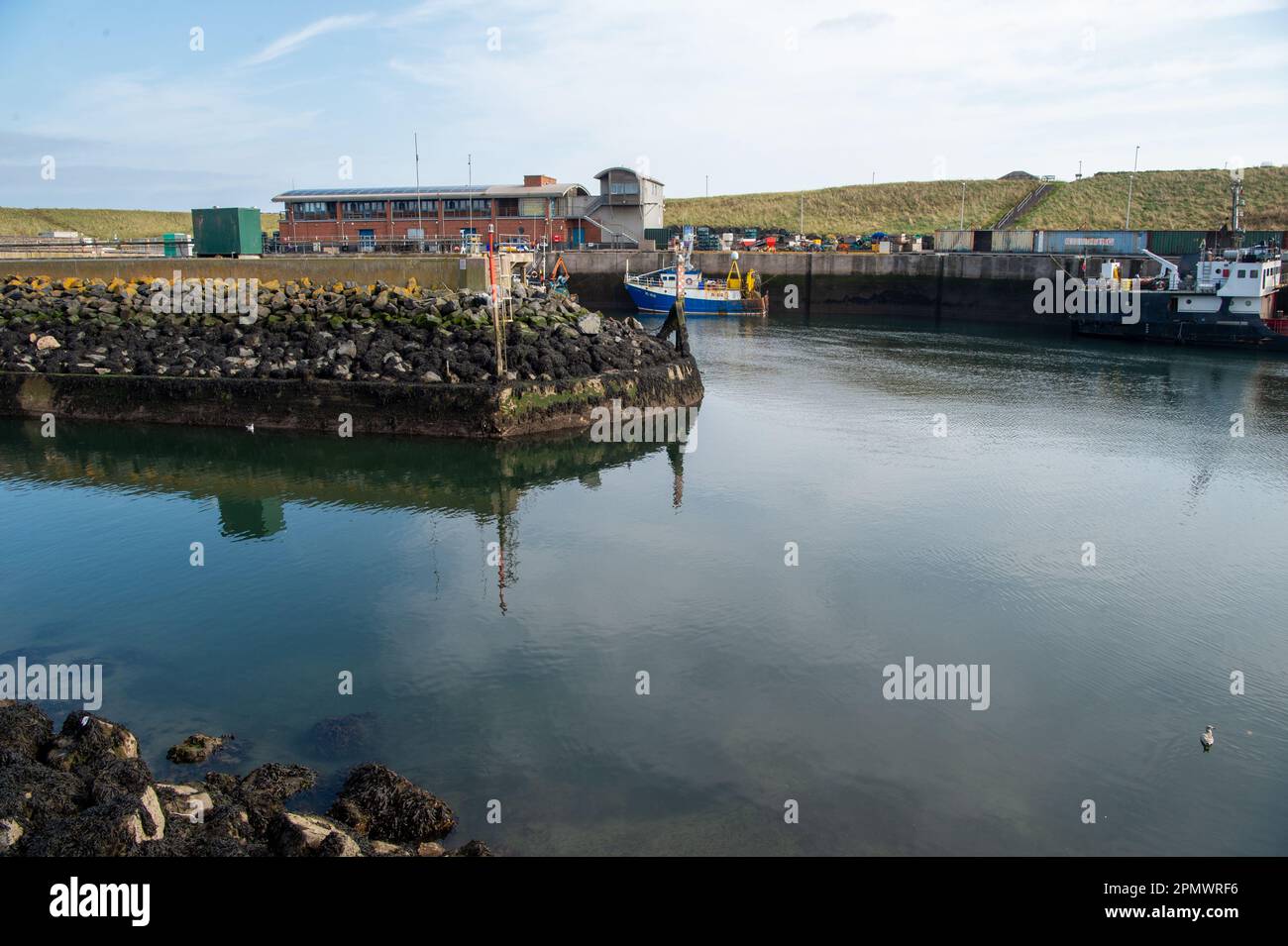 Eyemouth harbour, Scotland, UK Stock Photo - Alamy
