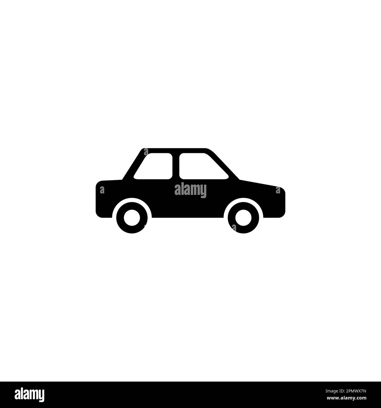Car icon vector. car vector icon. small sedan Stock Vector Image & Art Alamy