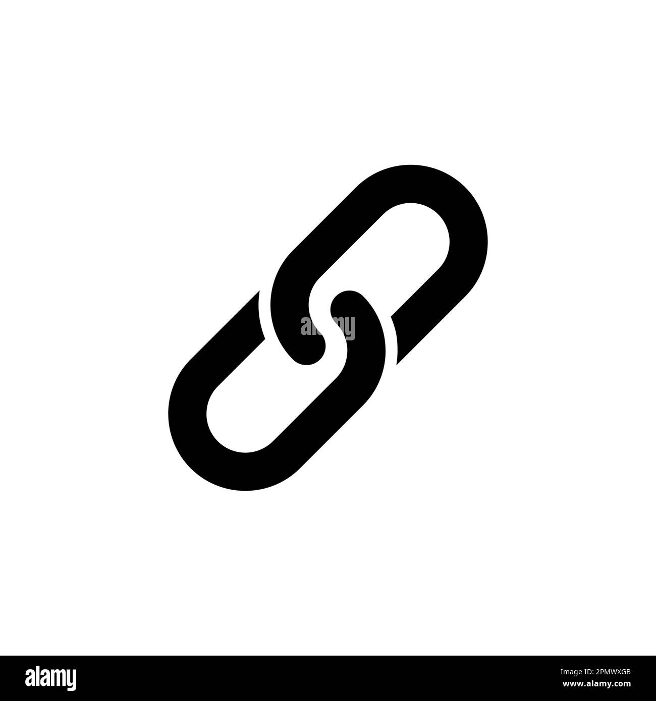 Link icon vector. Hyperlink chain symbol Stock Vector Image & Art Alamy