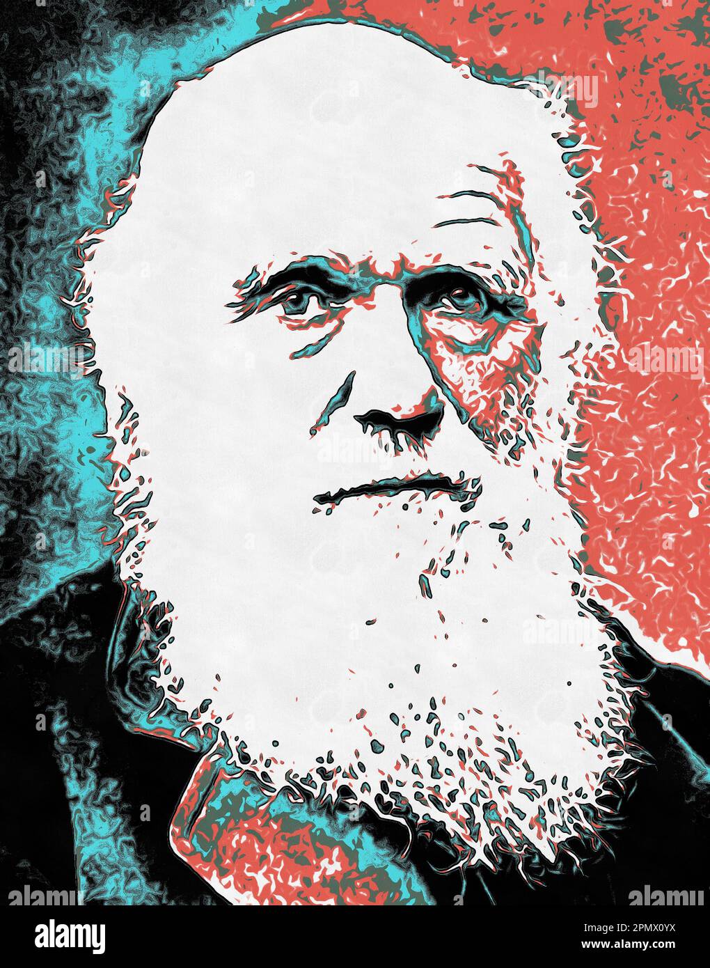 Charles Darwin Portrait Color Hi-res Stock Photography And Images - Alamy