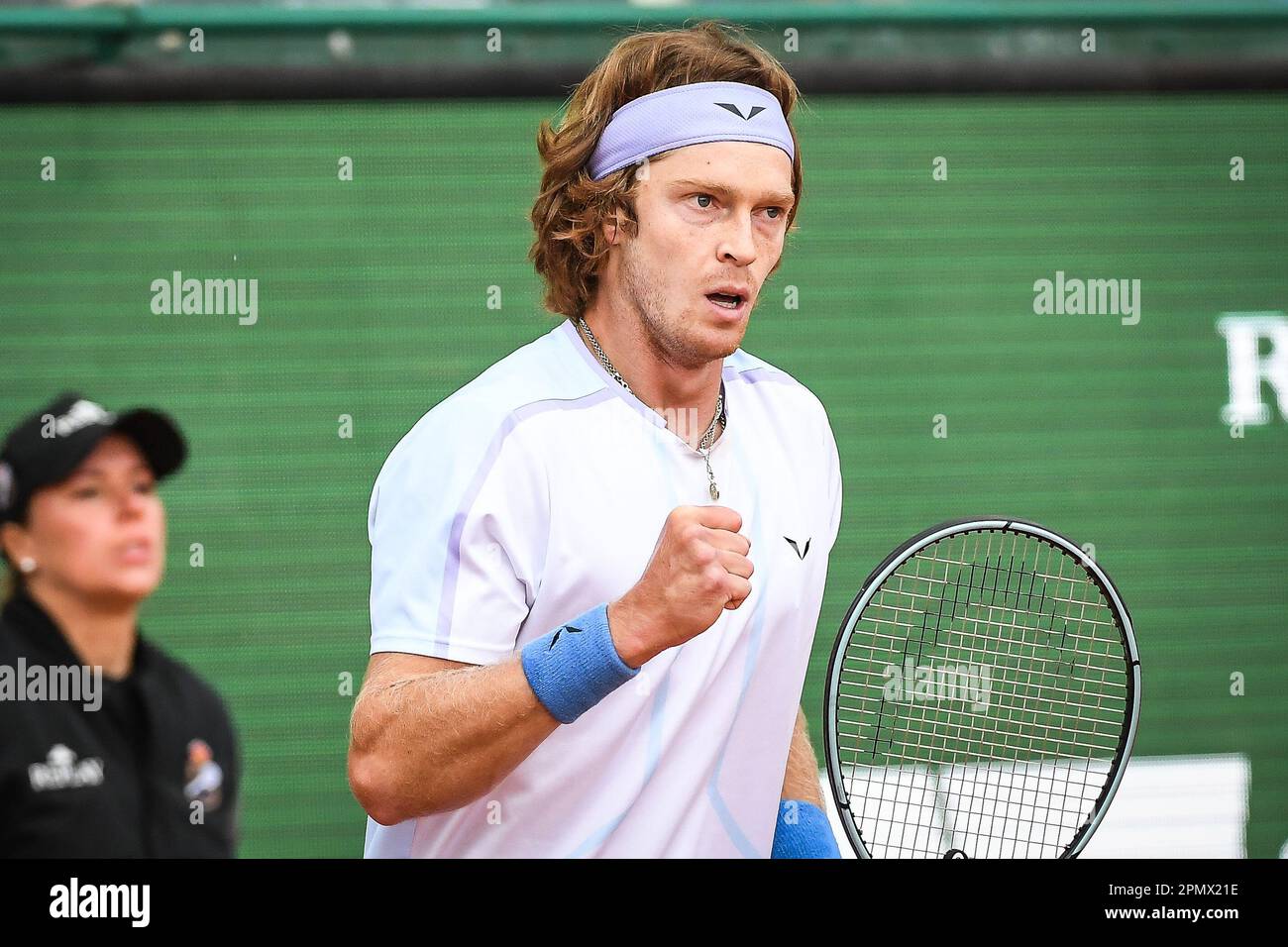 Roquebrune Cap Martin, France. 15th Apr, 2023. Andrey RUBLEV of Russia ...