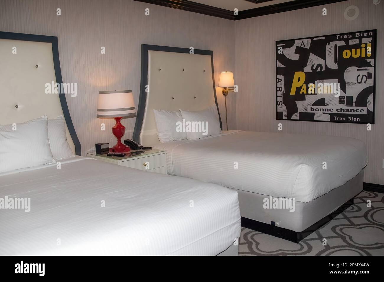 Inside paris hotel las vegas hi-res stock photography and images - Alamy