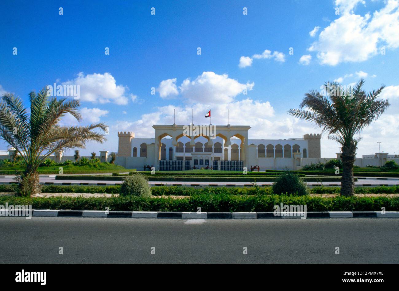 Rulers Palace Ajman UAE Stock Photo Alamy