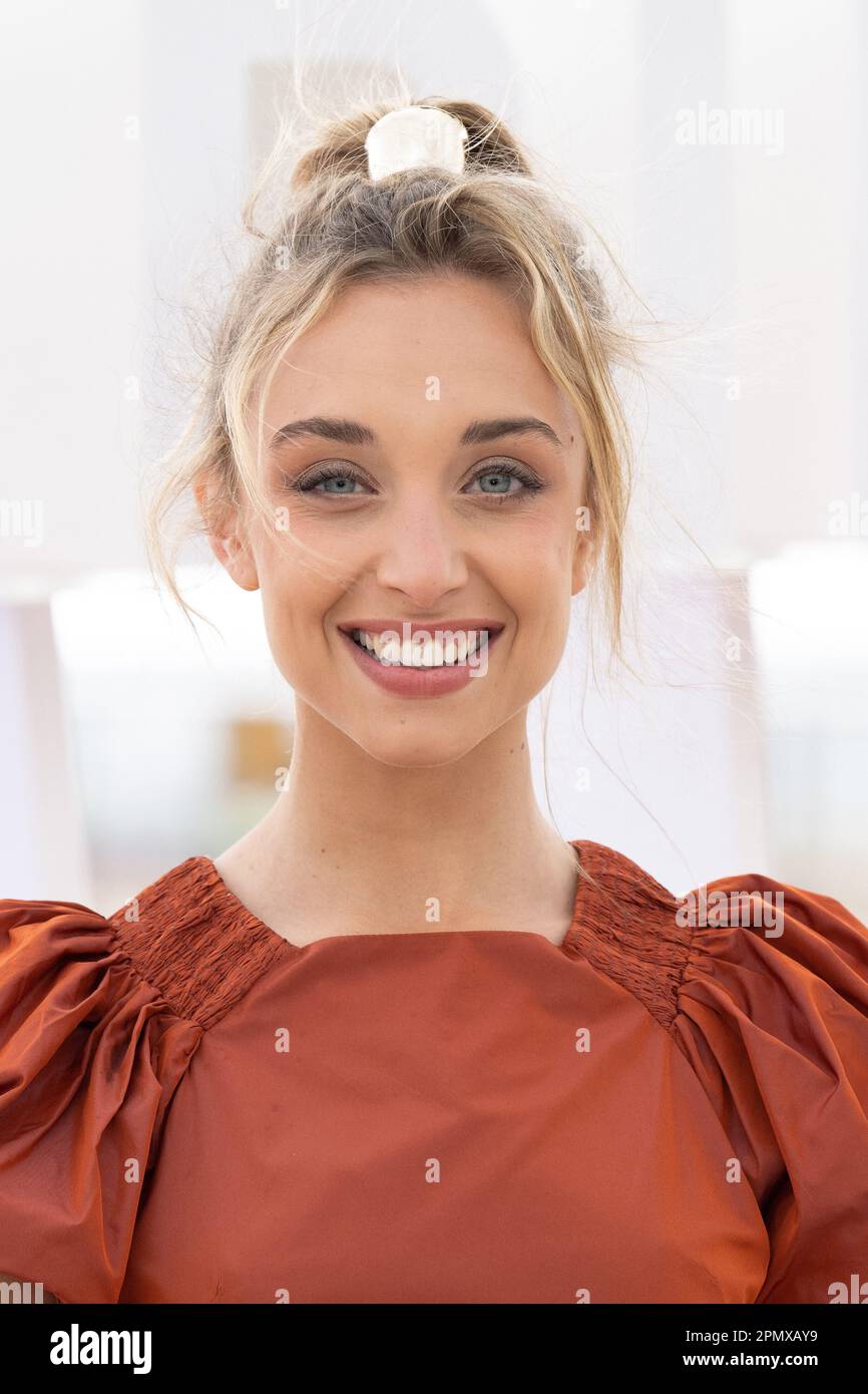 Cannes, France. 15th Apr, 2023. Monica Mara attends Un Dos Tres