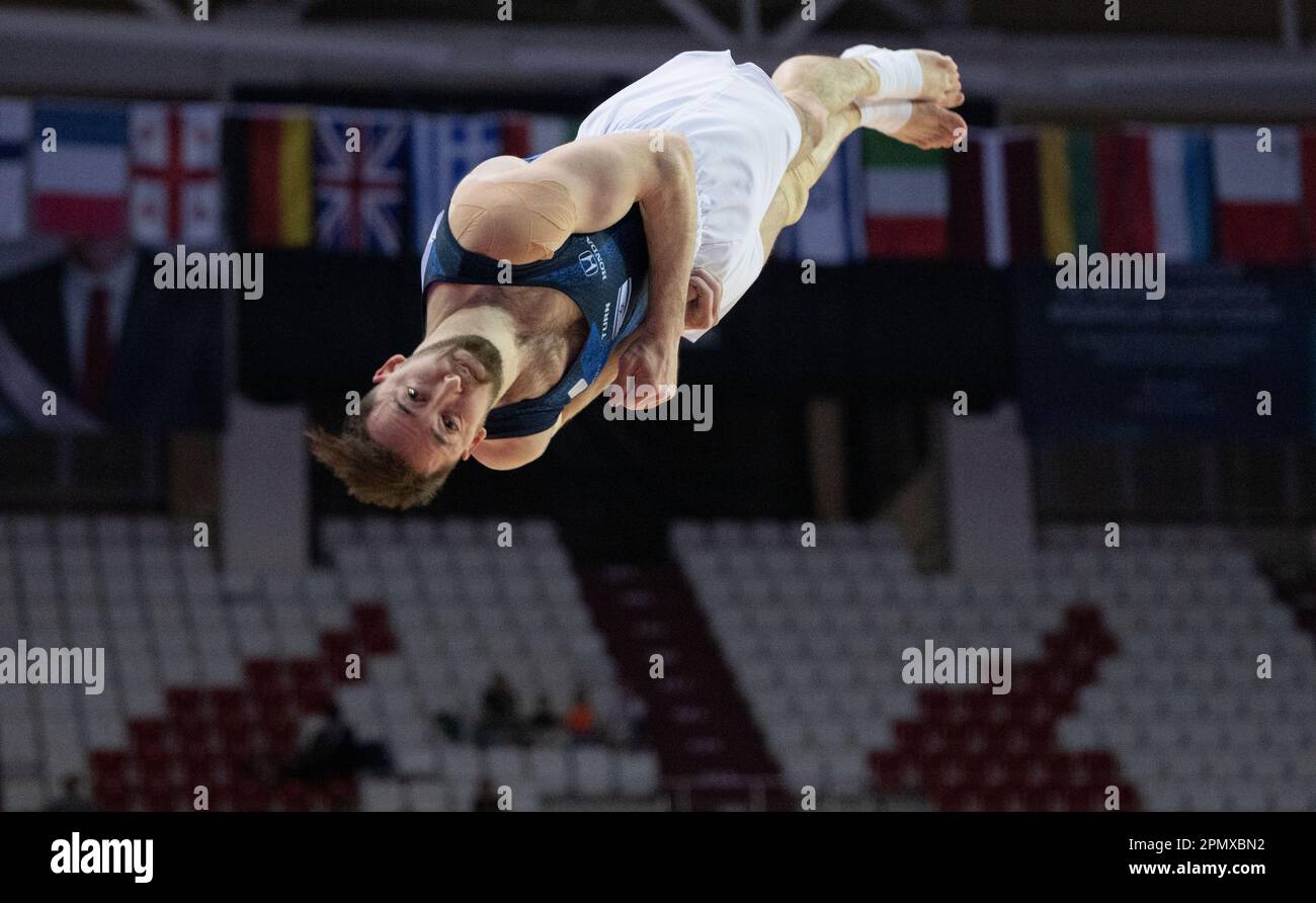 Antalya, Turkey. 15th Apr, 2023. Gymnastics European Championship