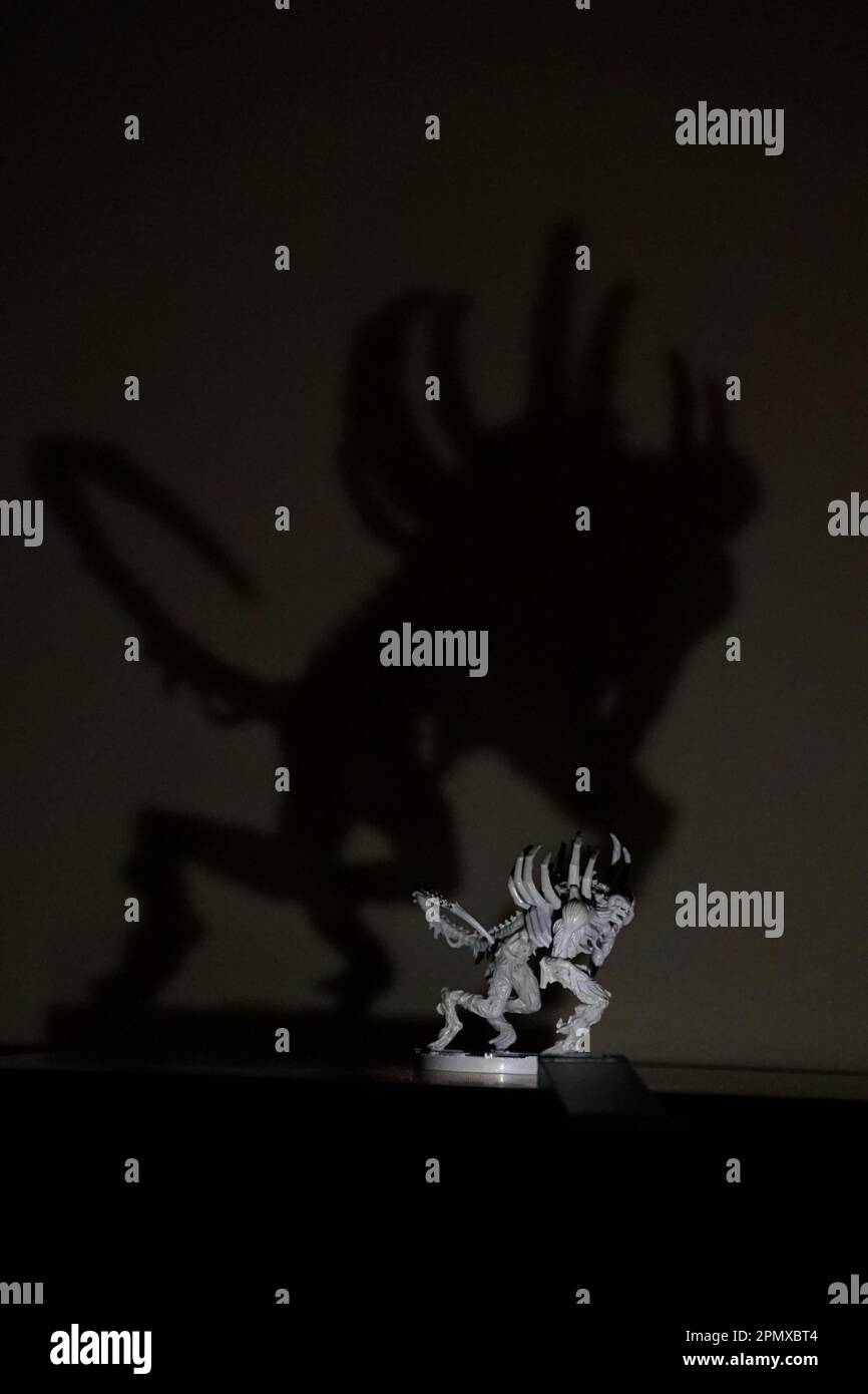 Alien miniatures from the board game: Nemesis, and it's expansions ...