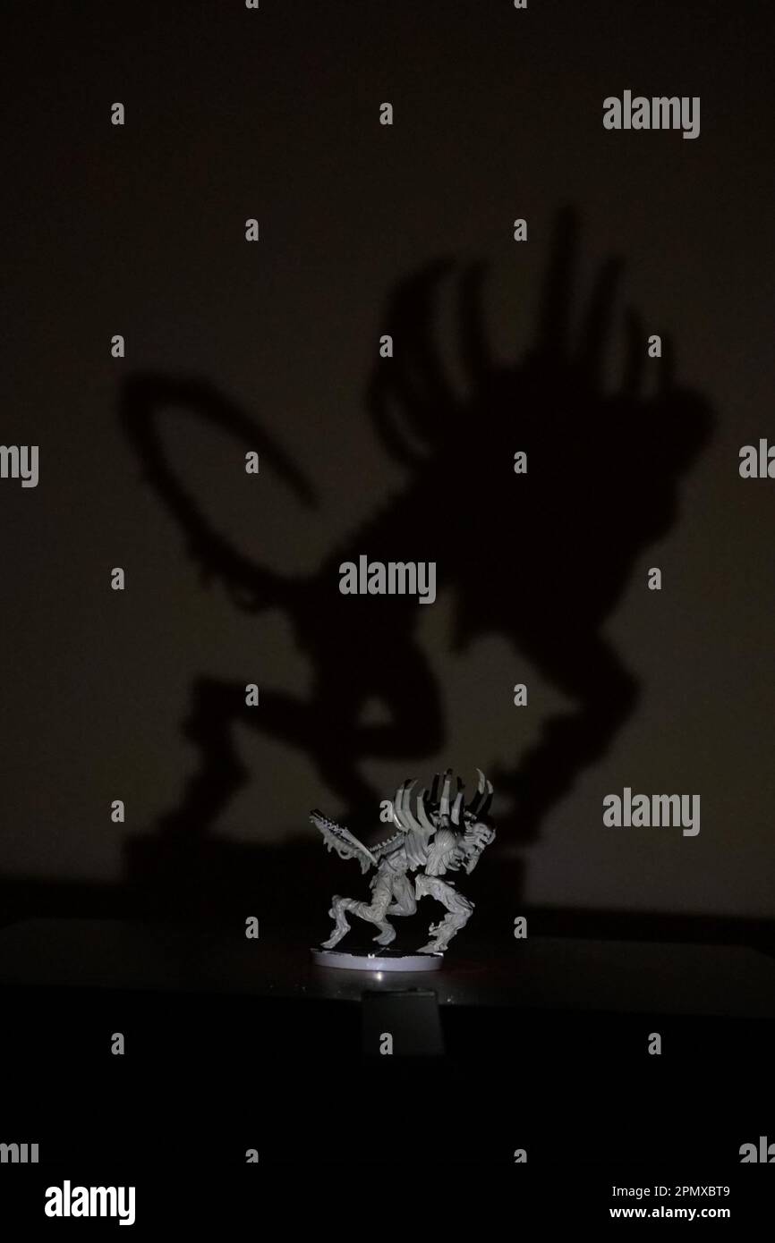 Alien miniatures from the board game: Nemesis, and it's expansions ...