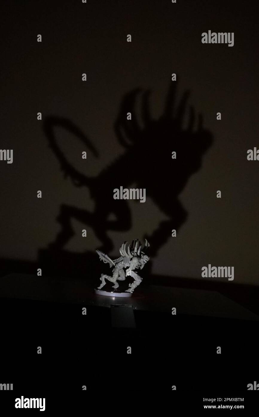 Alien miniatures from the board game: Nemesis, and it's expansions ...