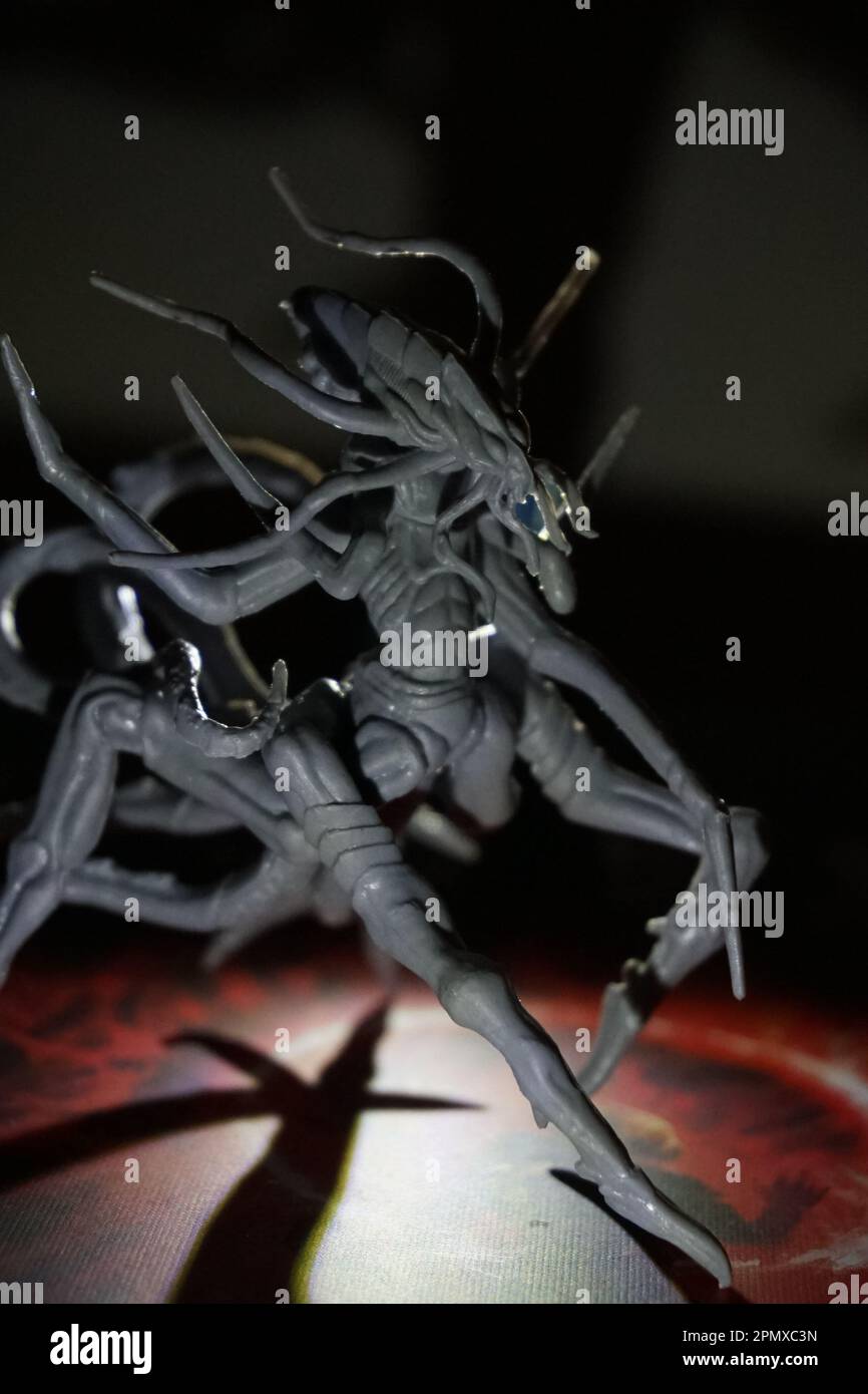 Alien miniatures from the board game: Nemesis, and it's expansions ...