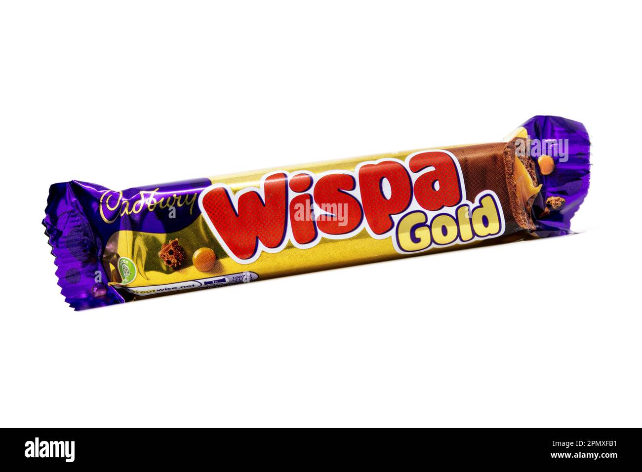 Cadbury Wispa Gold Bar Stock Photo