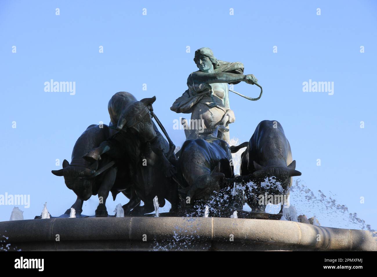 Gefion Fountain in Copenhagen, Denmark Stock Photo - Alamy