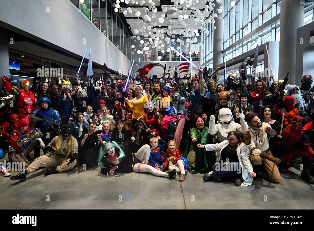 Prague, Czech Republic. 15th Apr, 2023. Comic-Con Prague 2023, meeting