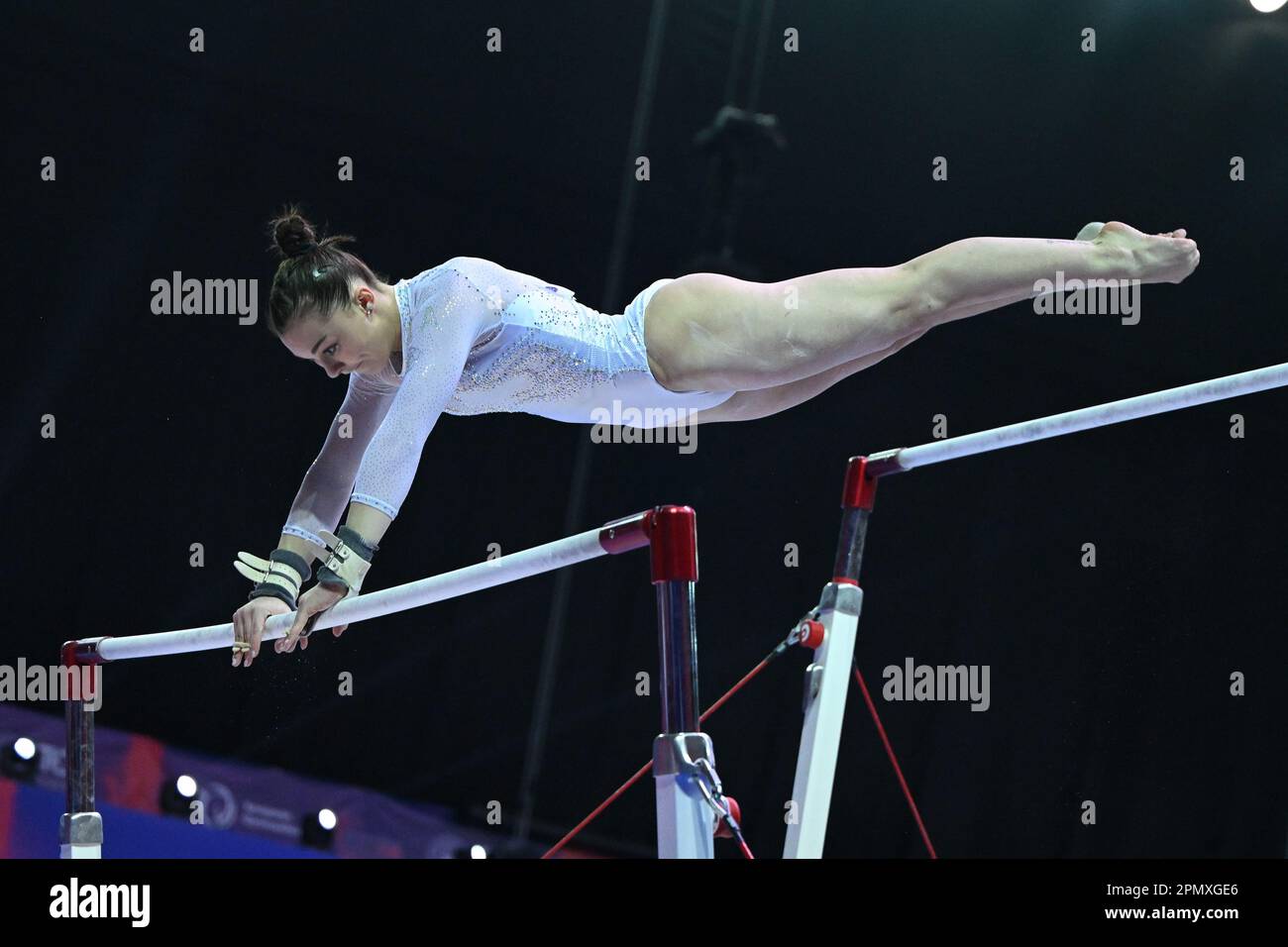 Antalya, Turkey. 15th Apr, 2023. Giorgia Villa (ITA) UB during the