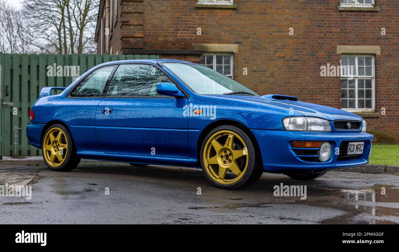 Subaru R3 1998 Subaru Impreza WRX, on display at the Motorsport Assembly held at ...