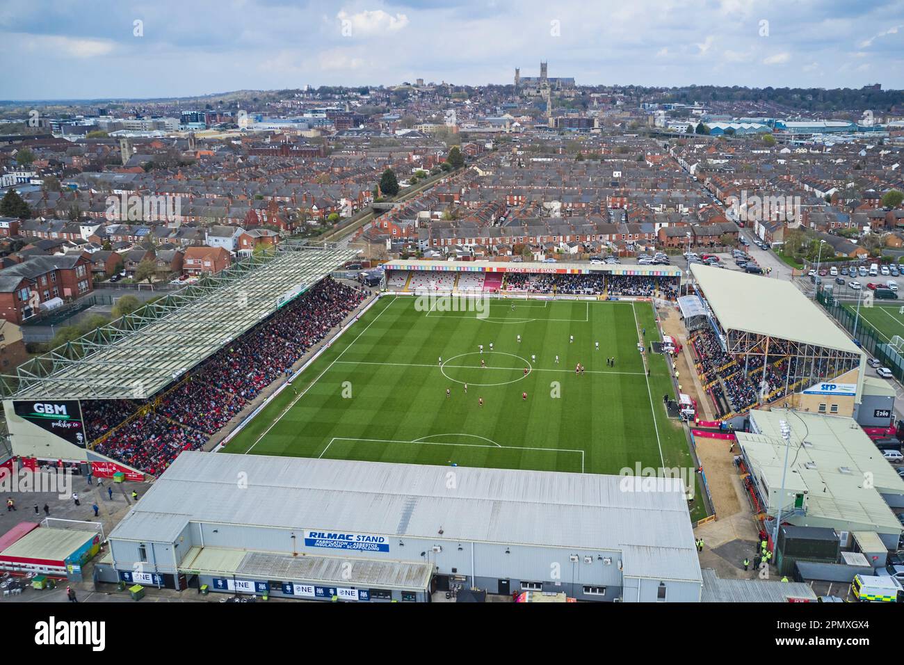 GroundDesigns Retro Football Wall Art Lincoln City FC Sincil Bank ...