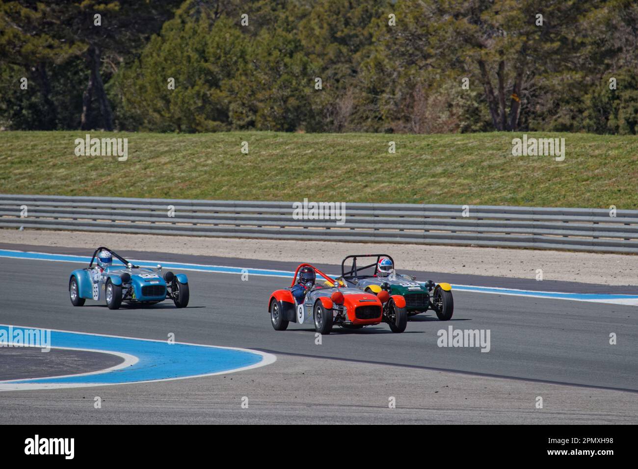 LE CASTELLET, FRANCE, April 8, 2023 : Lotus Seven race during the fifth ...