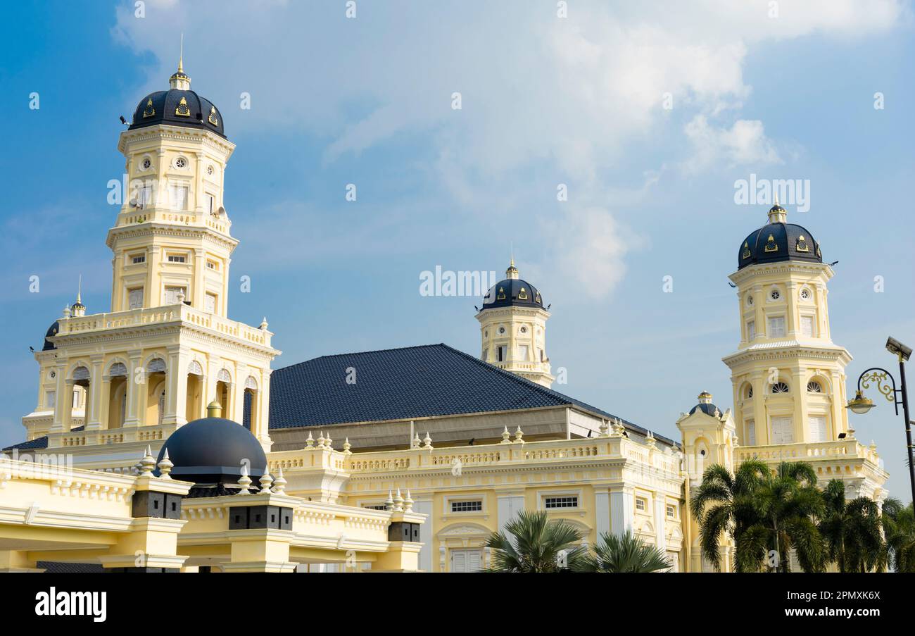 Sultan Abu Bakar State Mosque Building, Masjid, Johor Bahru, Malaysia