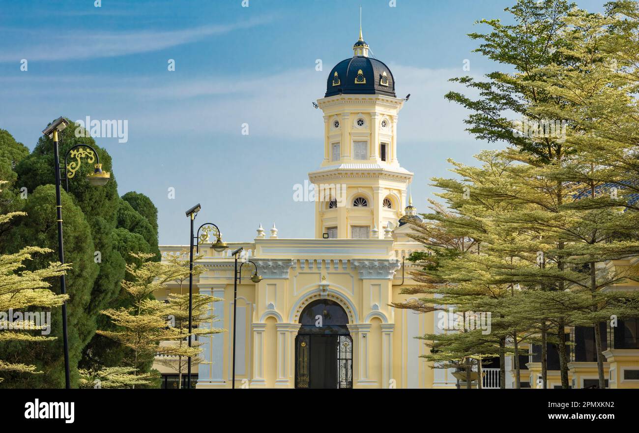 Sultan Abu Bakar State Mosque Is The State Mosque Of Johor Malaysia