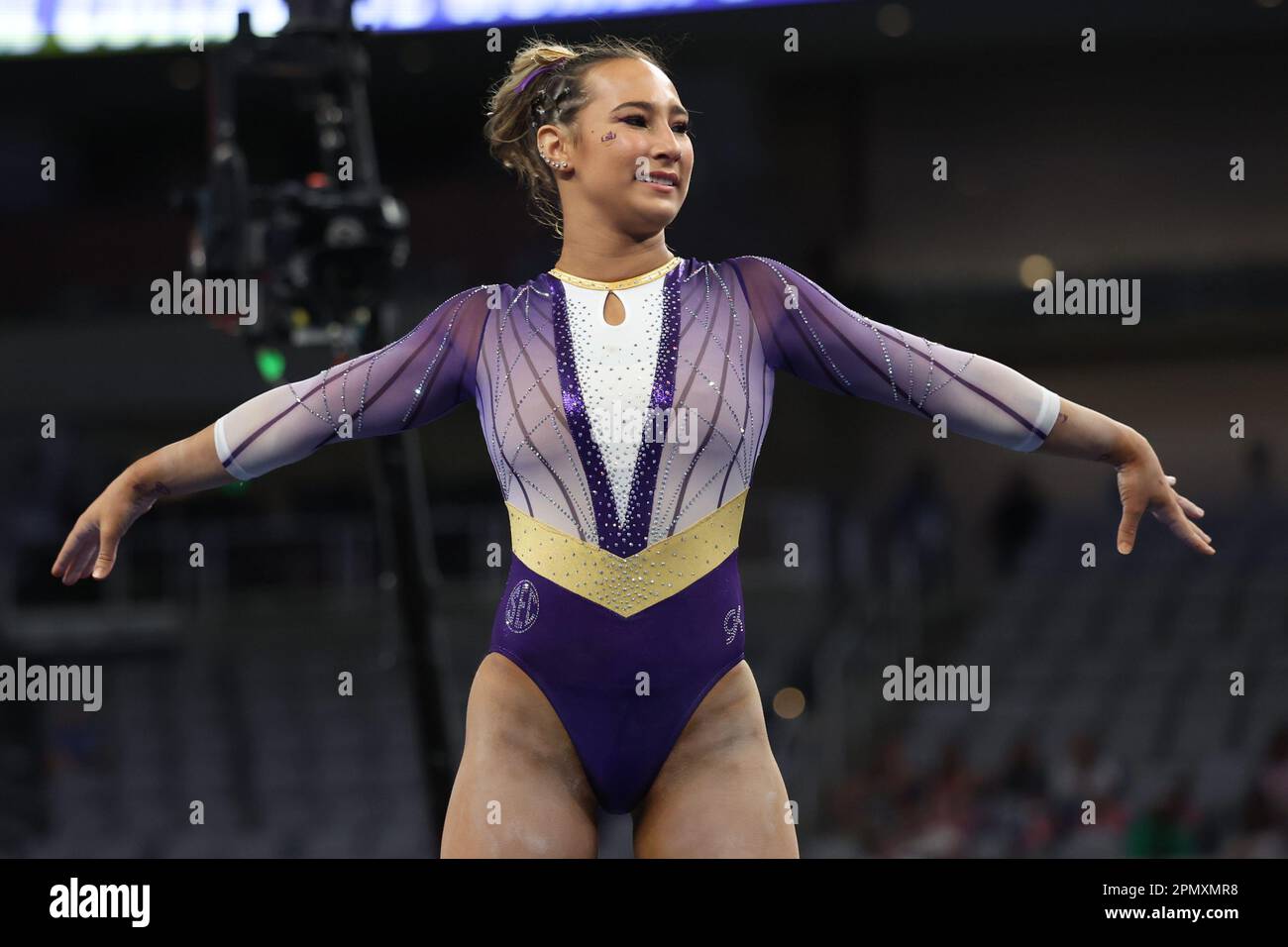 April 13, 2023 Alyona Schennikova (LSU) during the 2023 NCAA National