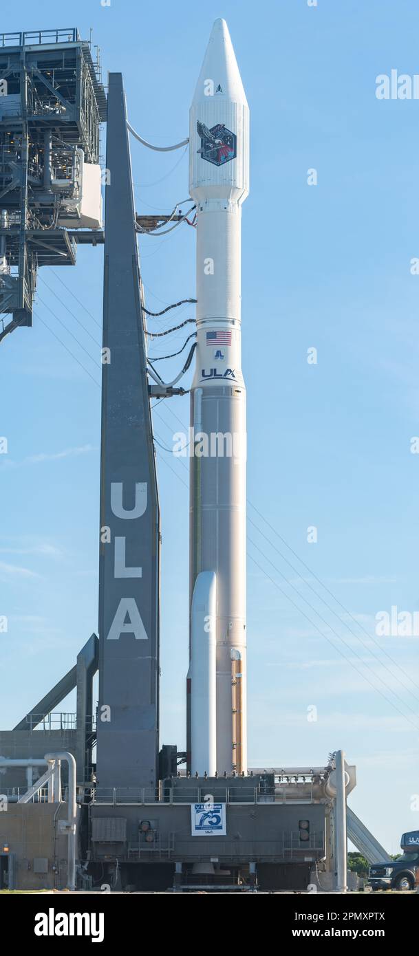 United Launch Alliance Atlas V Panorama Stock Photo