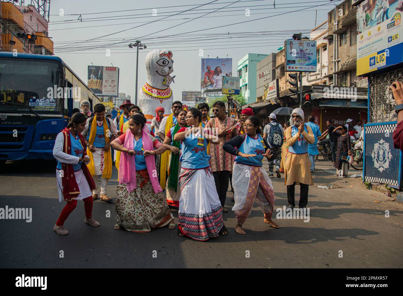 Kolkata, West Bengal, India. 15th Apr, 2023. Bengali New Year, also