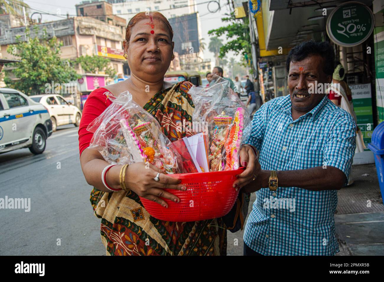 Kolkata, West Bengal, India. 15th Apr, 2023. Bengali New Year, also
