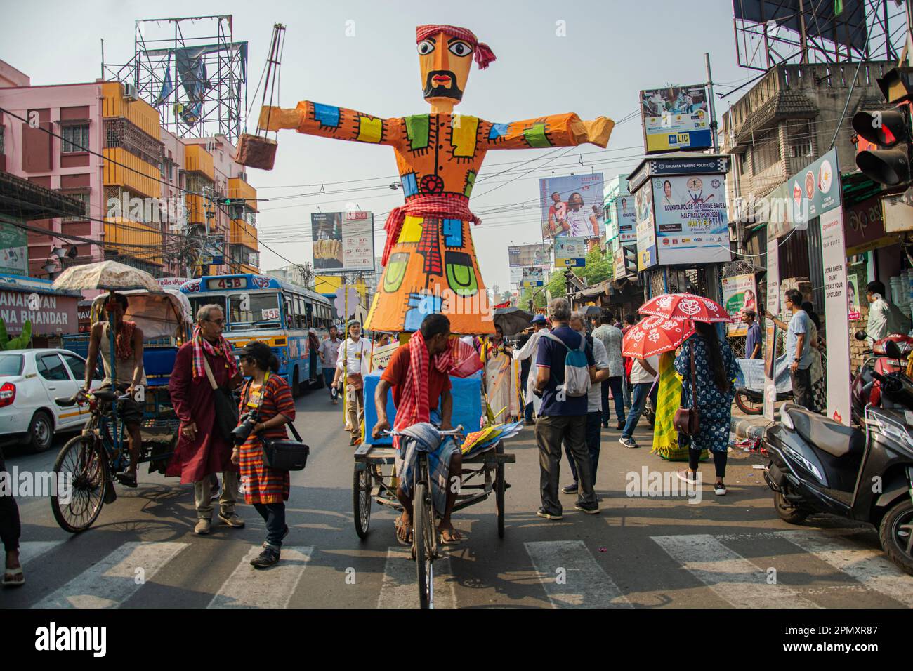 Kolkata, West Bengal, India. 15th Apr, 2023. Bengali New Year, also
