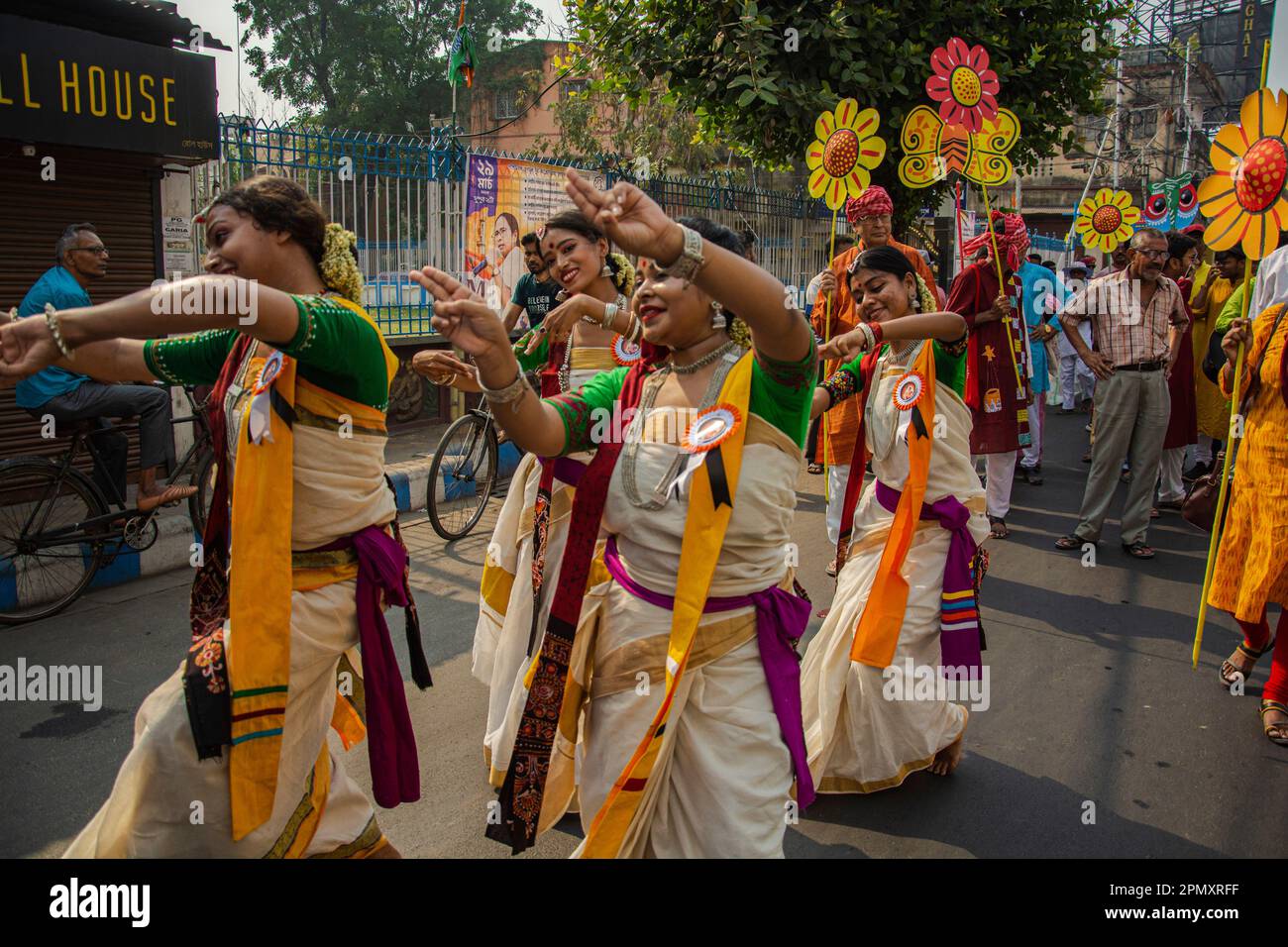 Kolkata, West Bengal, India. 15th Apr, 2023. Bengali New Year, also