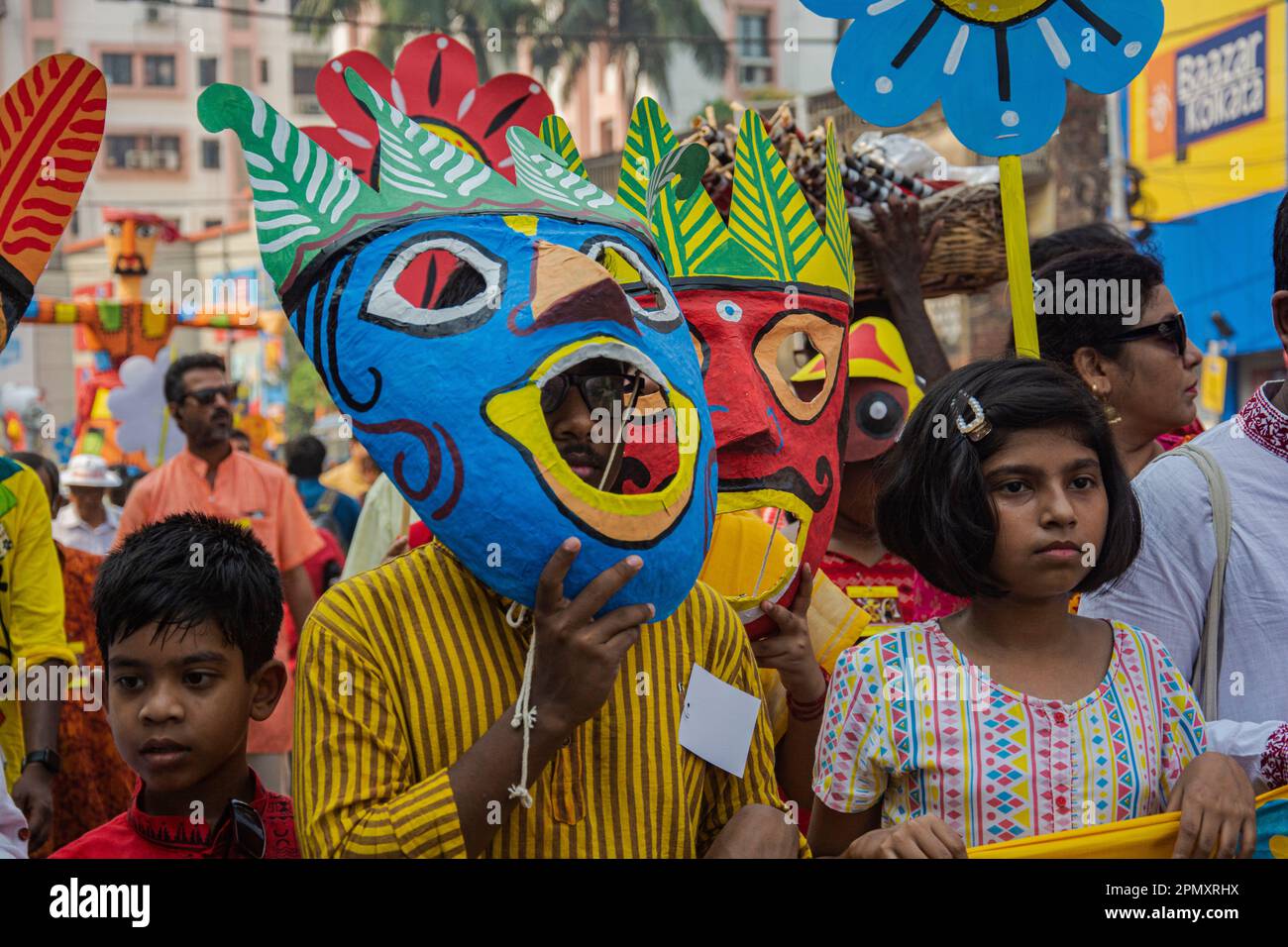 Kolkata, West Bengal, India. 15th Apr, 2023. Bengali New Year, also
