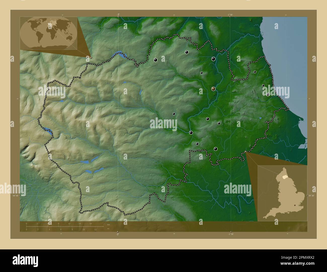 County Durham, administrative county of England Great Britain