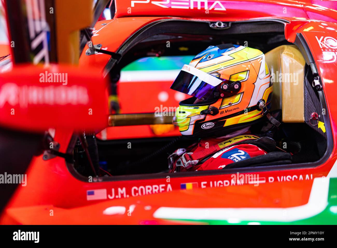 Portimao, Portugal. 15th Apr, 2023. VISCAAL Bent (nld), Prema Racing ...