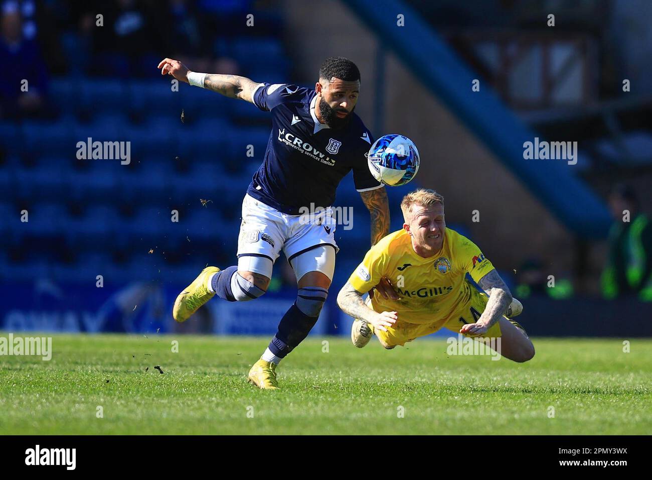 15th April 2023; Dens Park, Dundee, Scotland: Scottish Championship ...