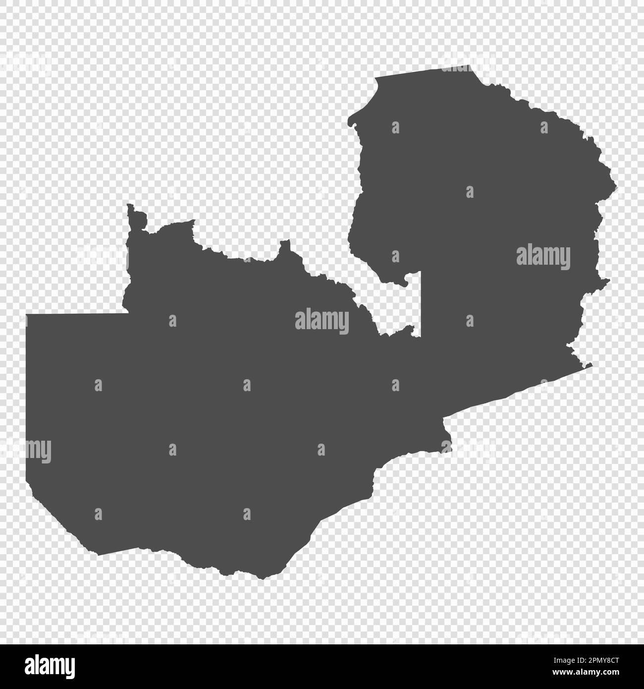Map zambia Stock Vector Images Alamy