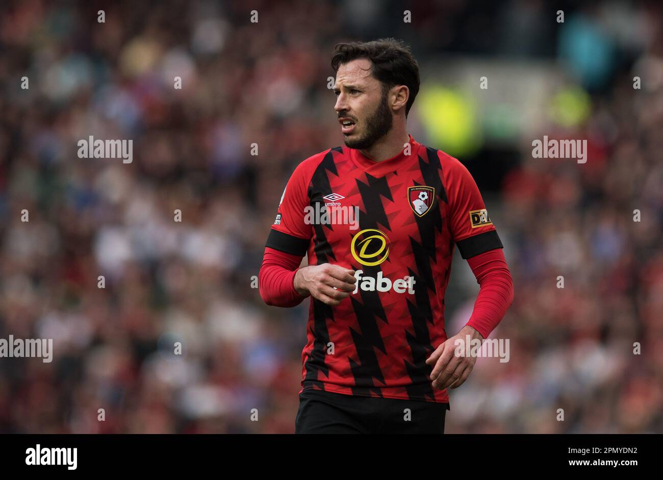 London, UK. 15th Apr, 2023. Adam Smith of AFC Bournemouth Premier ...