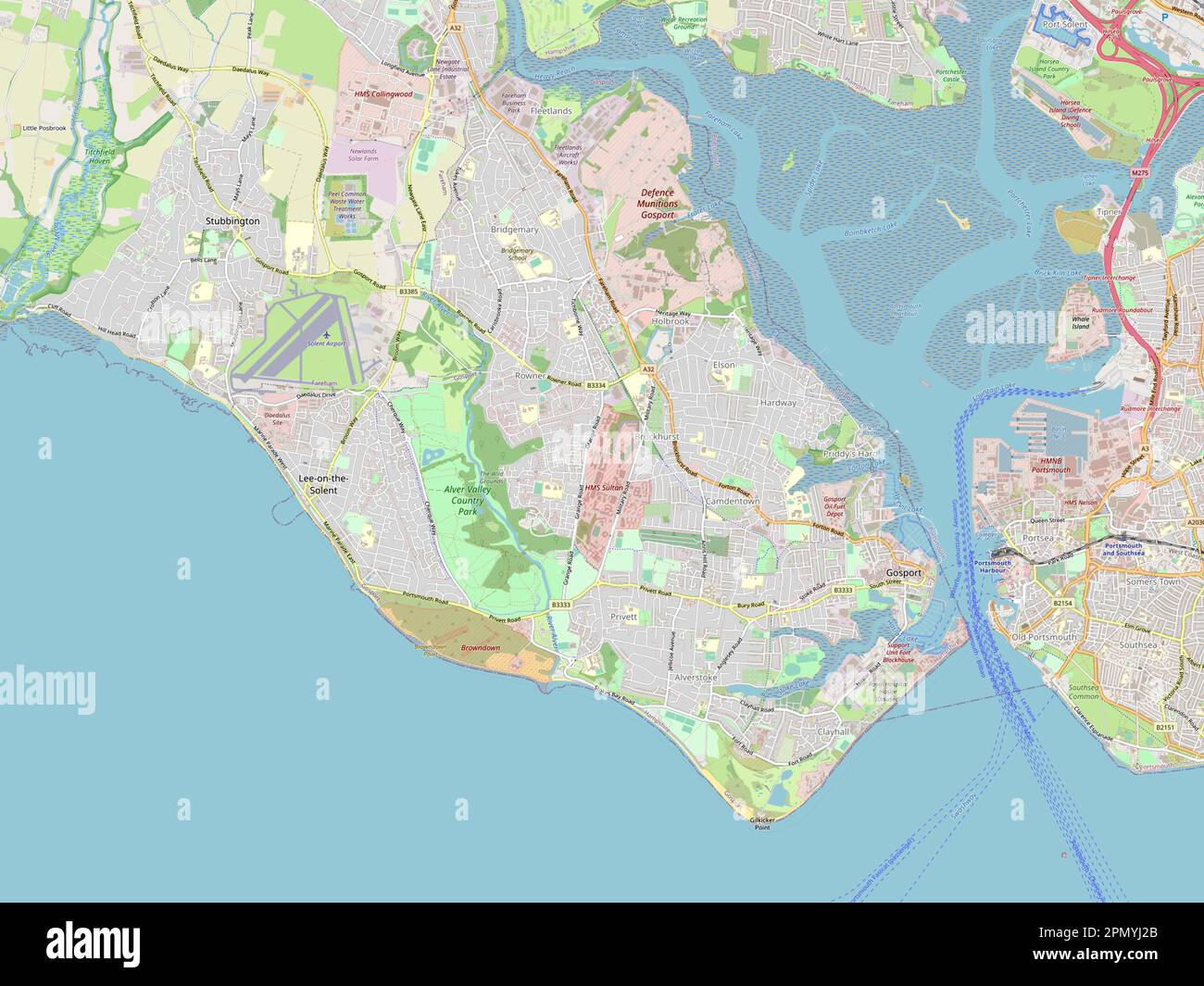 Gosport, non metropolitan district of England - Great Britain. Open ...
