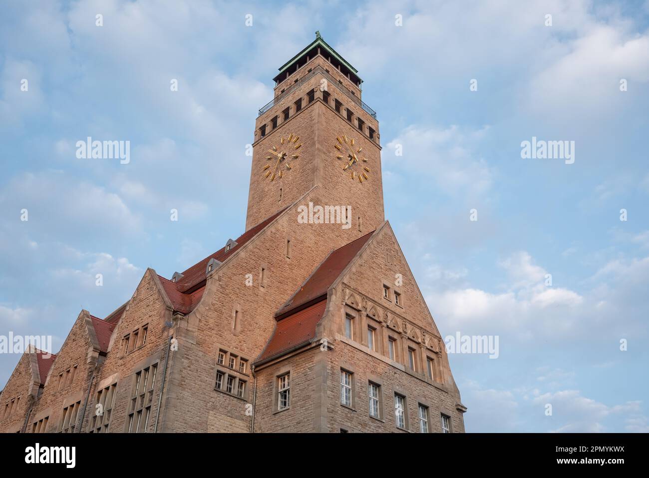 Neukolln Town Hall (Rathaus Neukolln) - Berlin, Germany Stock Photo