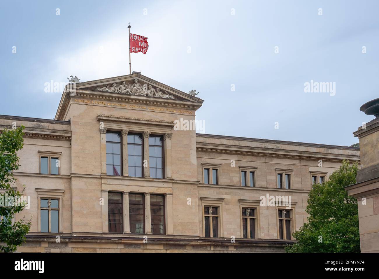 Neues Museum (New Museum) at Museum Island - Berlin, Germany Stock Photo