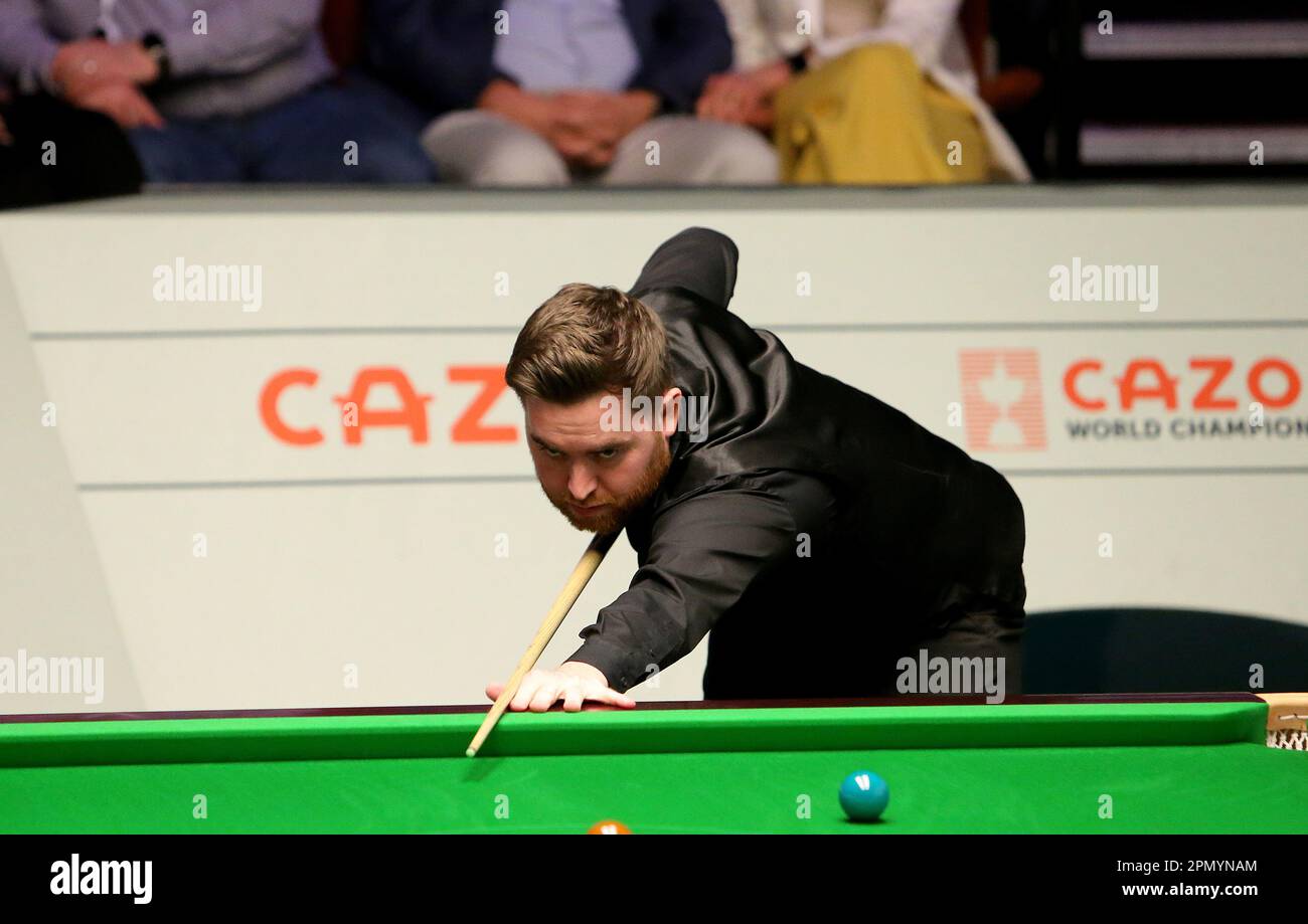 15th April 2023; The Crucible, Sheffield, England 2023 Cazoo World