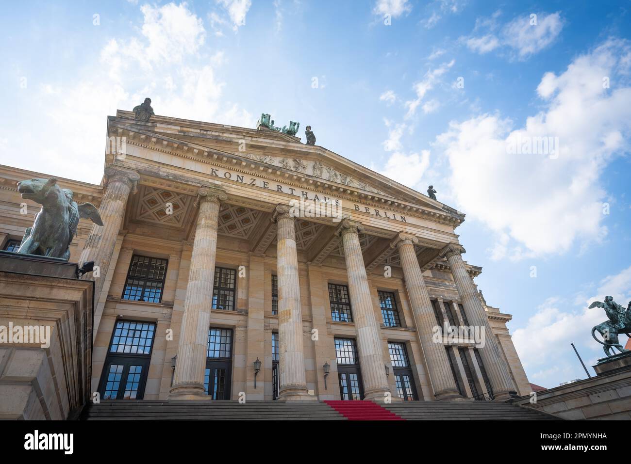 Berlin Concert Hall at Gendarmenmarkt Square - Berlin, Germany Stock Photo