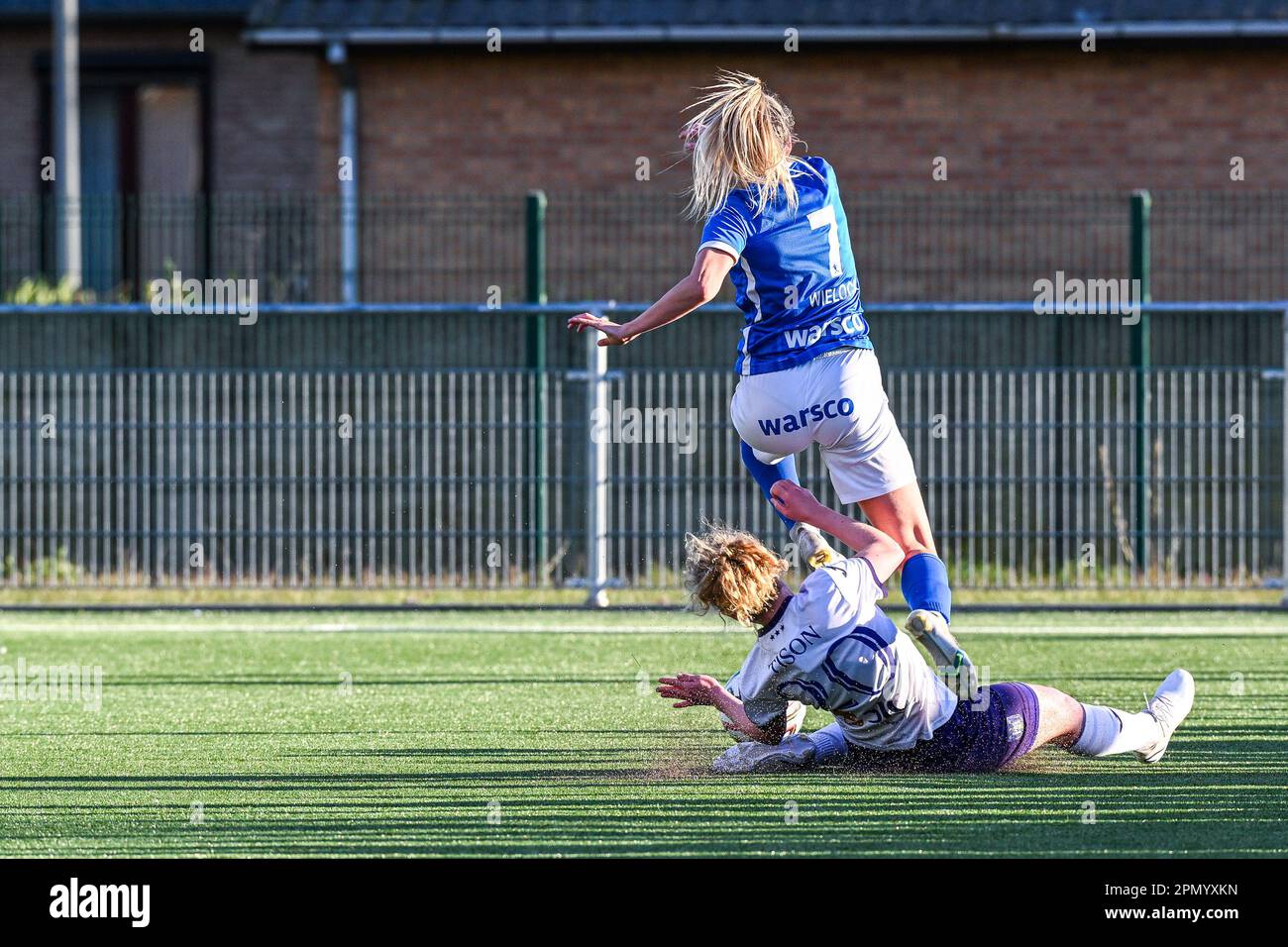 RSC ANDERLECHT VS OHL Charlotte Tison (20) of Anderlecht and